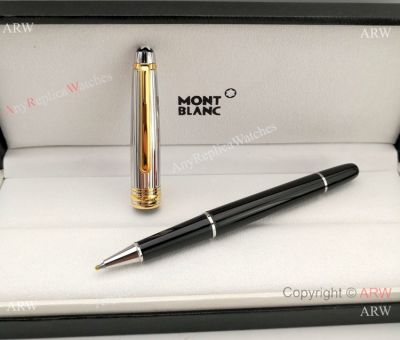 Montblanc Meisterstuck Gold clip Stripped Rollerball Pen - AAA Replica